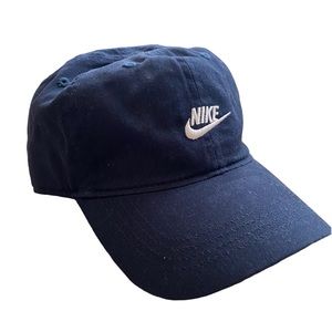 Nike Little Kids Toddler Youth Boys Navy Adjustable Embroidered Hat Cap 4-7